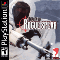 Rainbow Six Rogue Spear PAL Playstation PAL box art